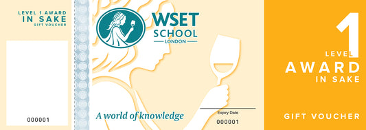 Level 1 Award in Sake gift voucher