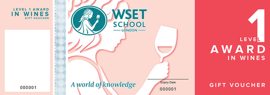 Level 1 Award in Wines gift voucher